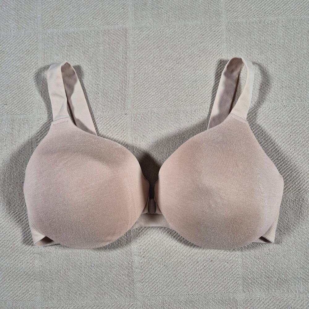 Spanx Bra-llywood Bra Front Closure Seamless Womens size 38D